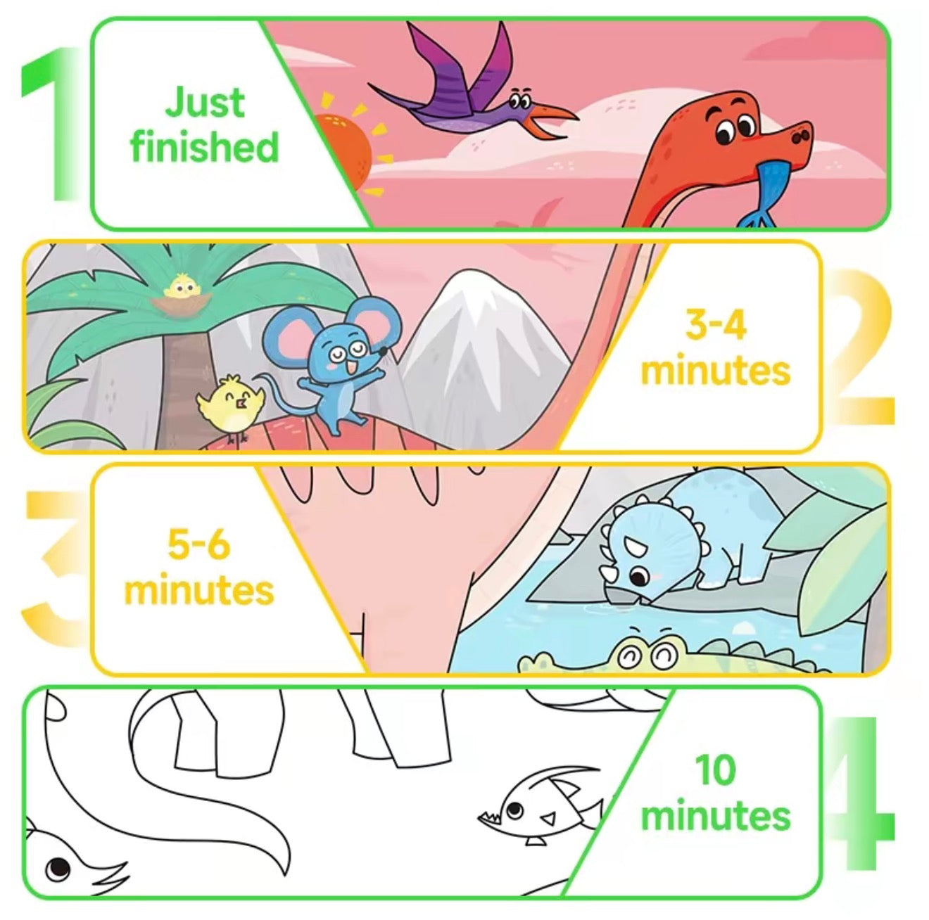 Magic Water Coloring Book (No Mess!)