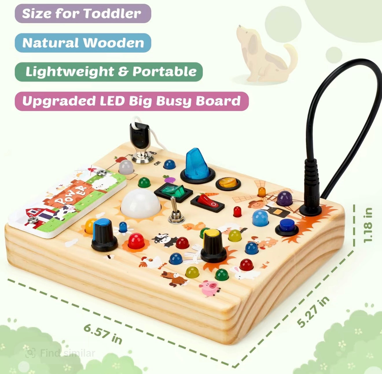 Montessori Busy Board