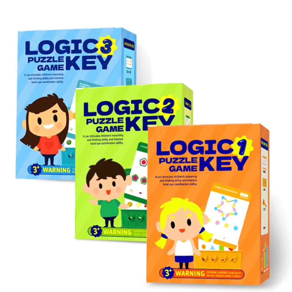 Logic Puzzle + Key Learning Book