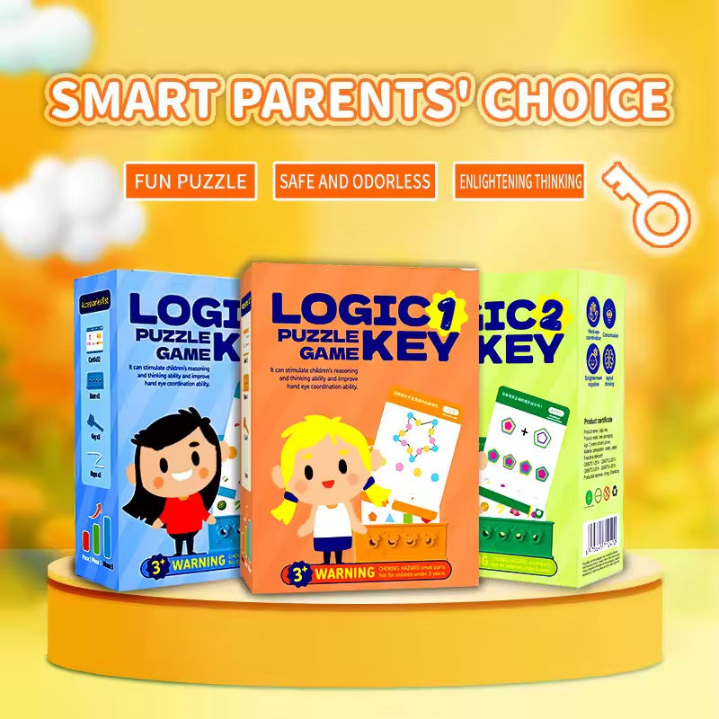 Logic Puzzle + Key Learning Book