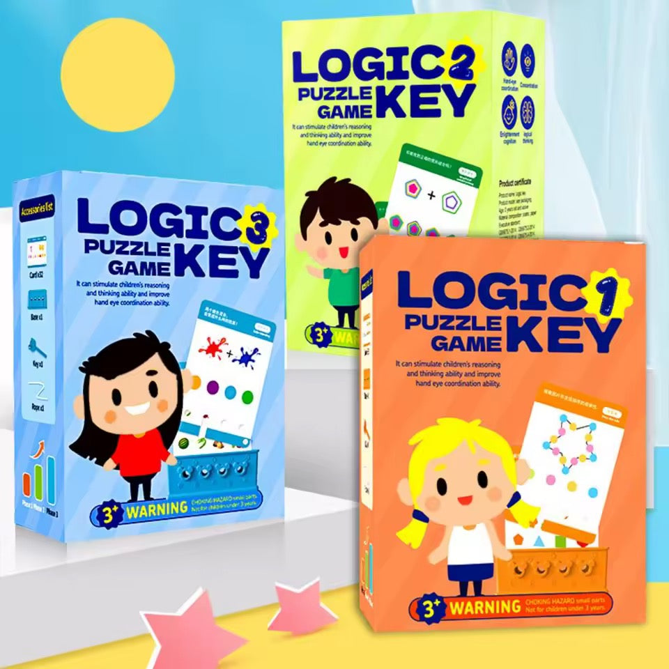 Logic Puzzle + Key Learning Book